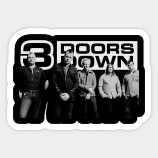 3 Doors Down Sticker